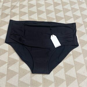 Universal standard high rise full coverage bikini swim bottoms